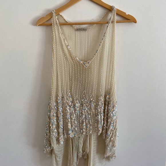 Luxury Jones redone vintage sequined top - Picture 7 of 8